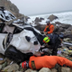 Image for article titled Four Survive After Tesla Falls From Rocky Cliff in California (Update)